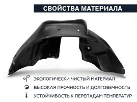 Подкрылки Mazda 3 2003-2009 задняя пара Петропласт