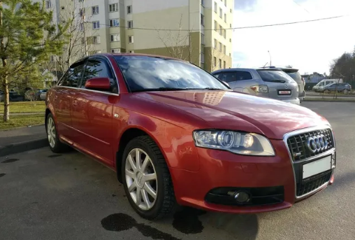 Дефлекторы окон (ветровики) Audi A4 Sd (B6/B7 8E) 2000-2008 (Ауди А4) Кобра Тюнинг